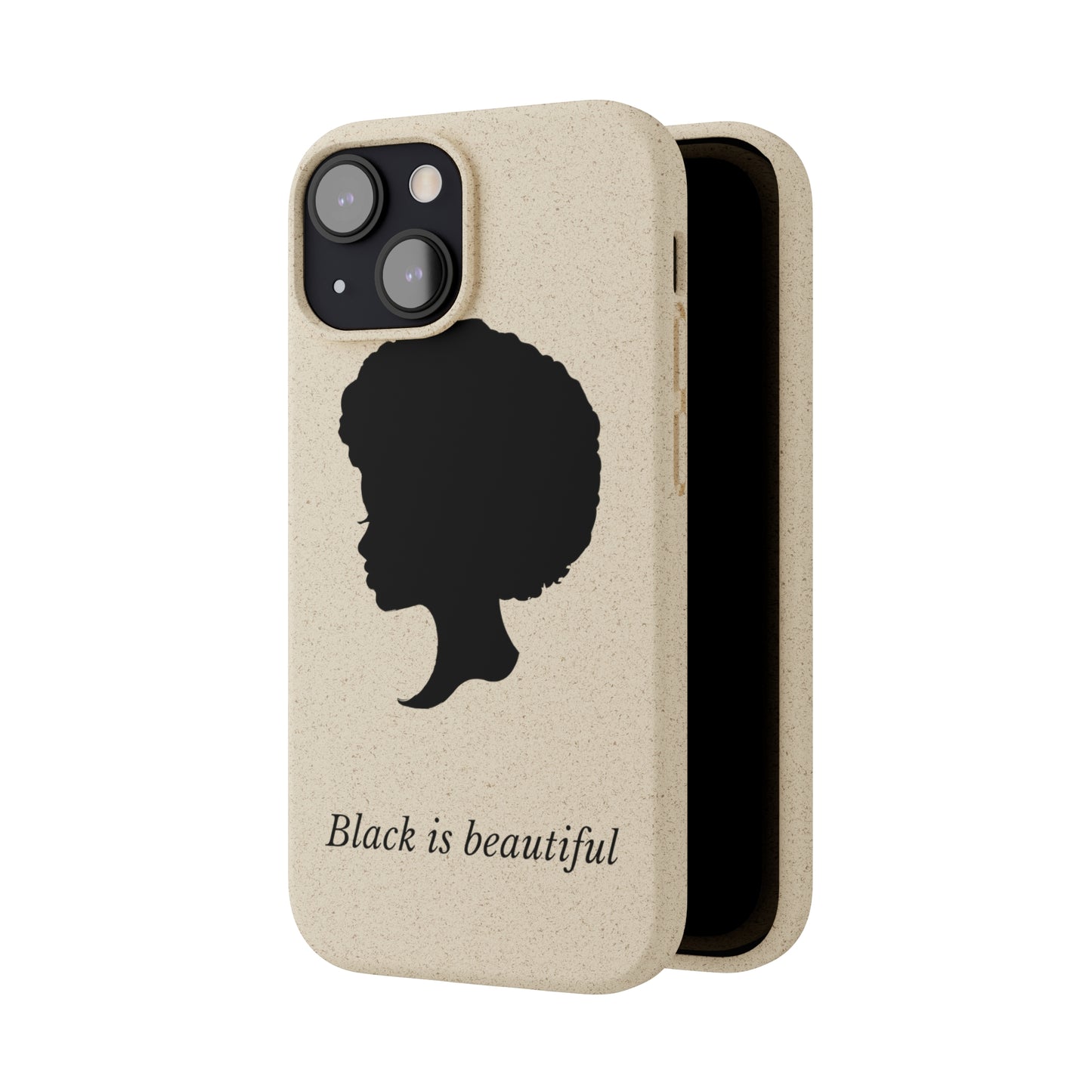 Eco-Friendly Biodegradable Phone Cases - 'Black is Beautiful' | Sustainable & Stylish