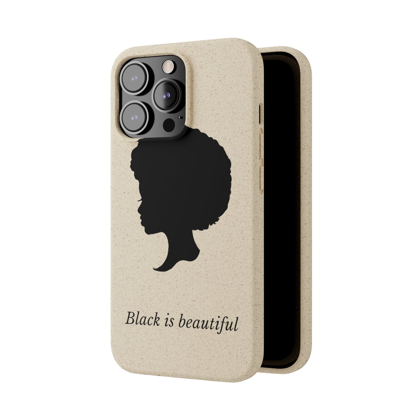 Eco-Friendly Biodegradable Phone Cases - 'Black is Beautiful' | Sustainable & Stylish