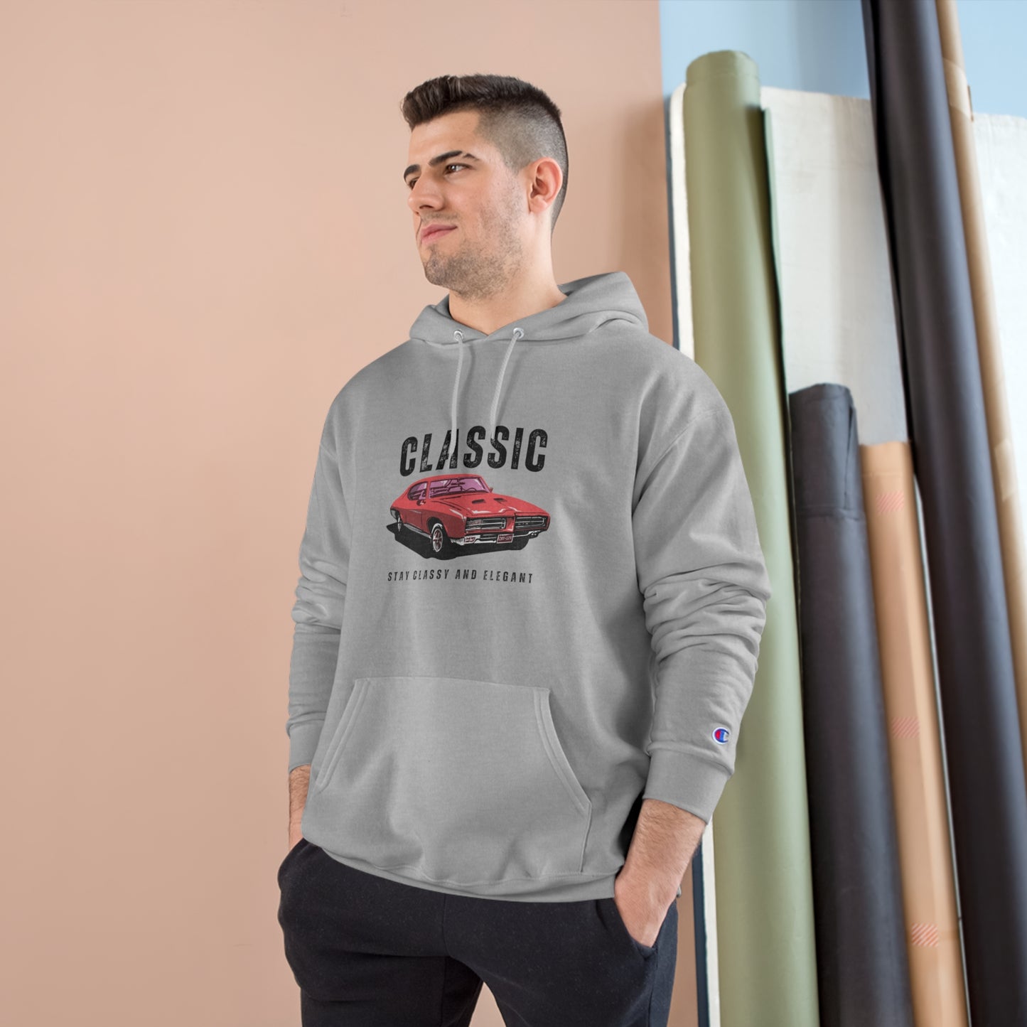 Champion Fleece Hoodie – Perfect for Classic Car Fans