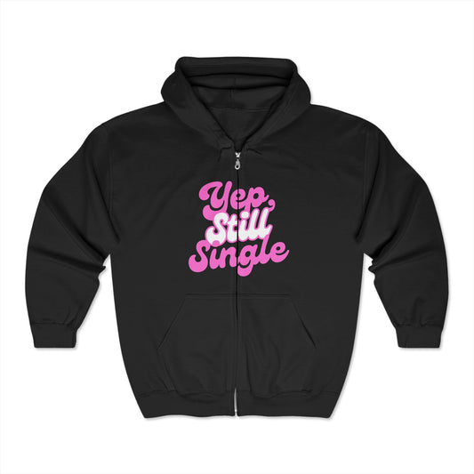 Single But Still Cozy – Heavy Blend™ Hooded Sweatshirt