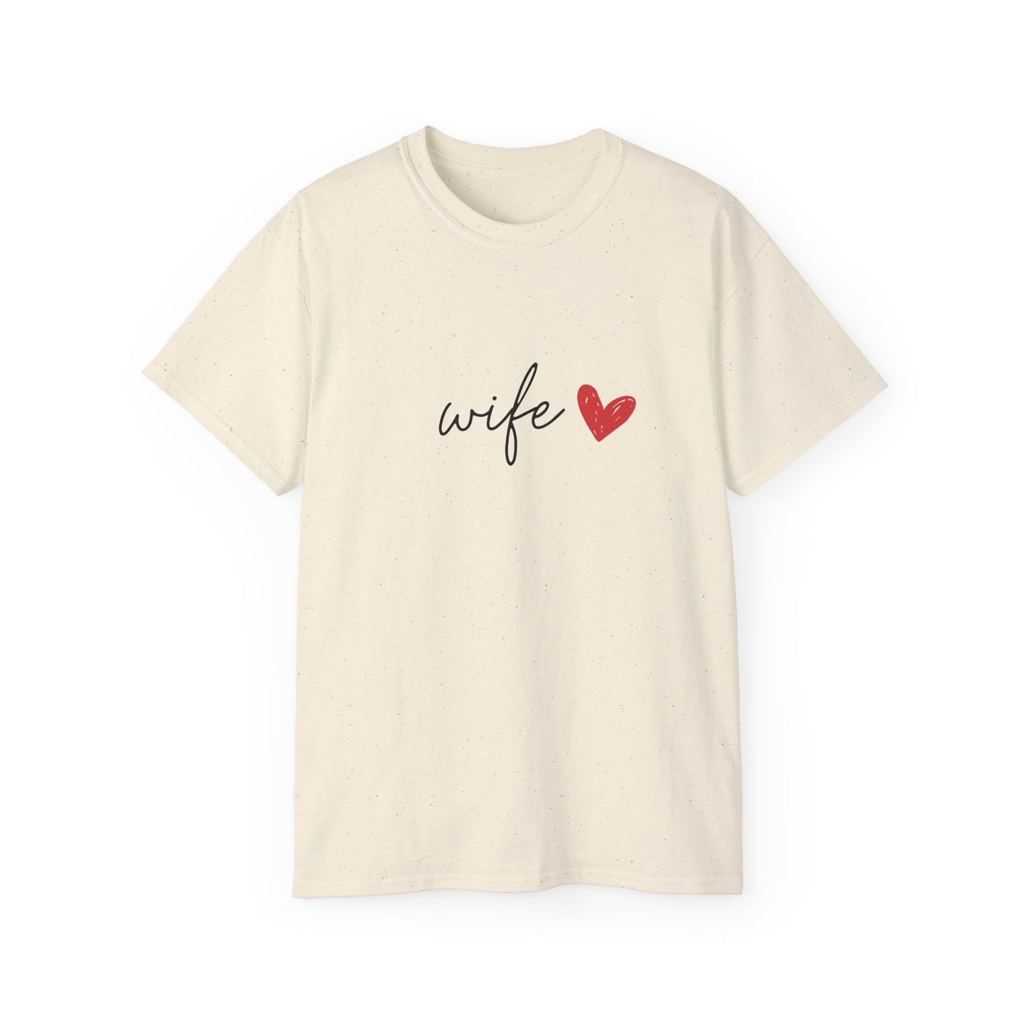 Wife – Classic Couple’s Cotton Crew Tee