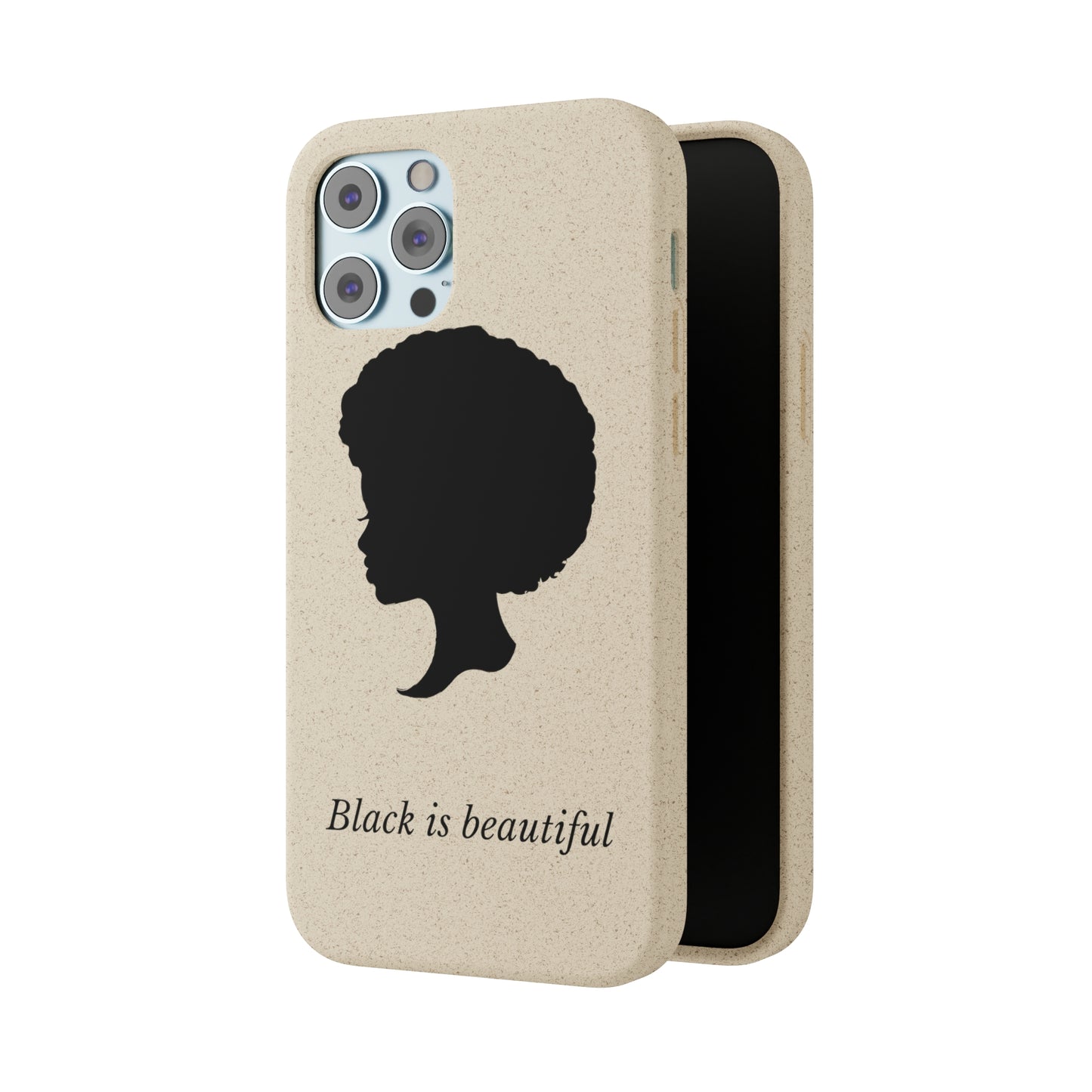 Eco-Friendly Biodegradable Phone Cases - 'Black is Beautiful' | Sustainable & Stylish