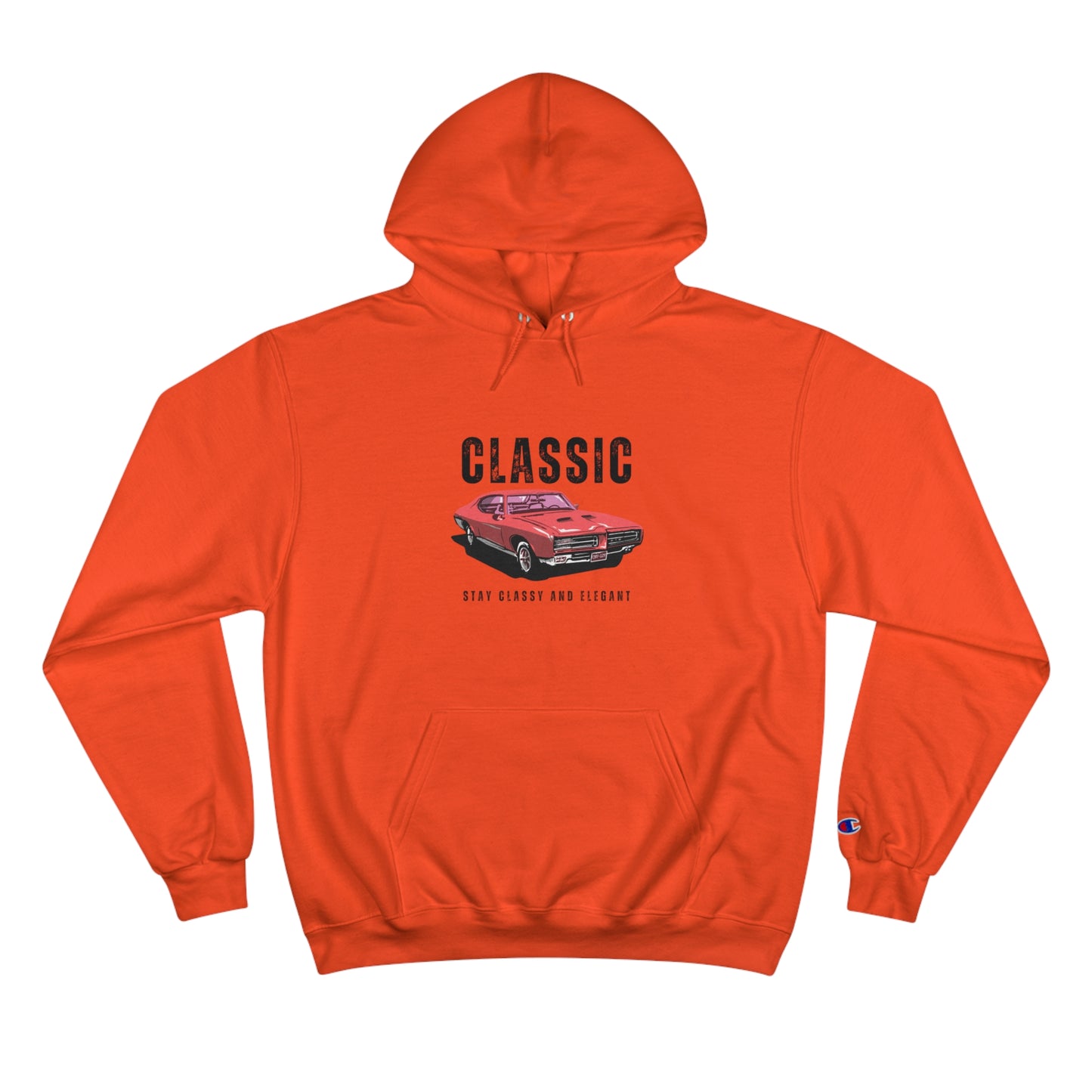 Champion Fleece Hoodie – Perfect for Classic Car Fans