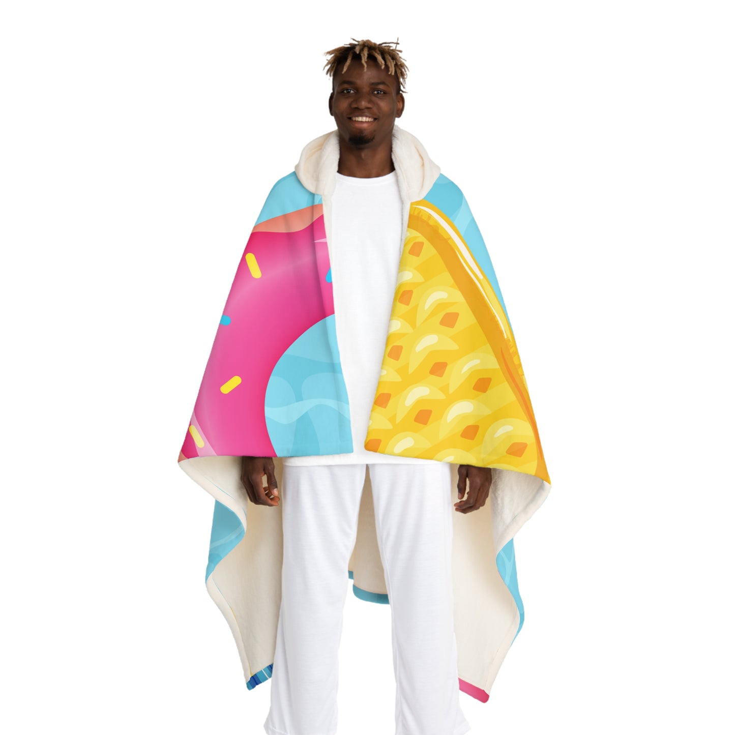 Pool Party Oversized Hooded Blanket – Stay Warm in Style