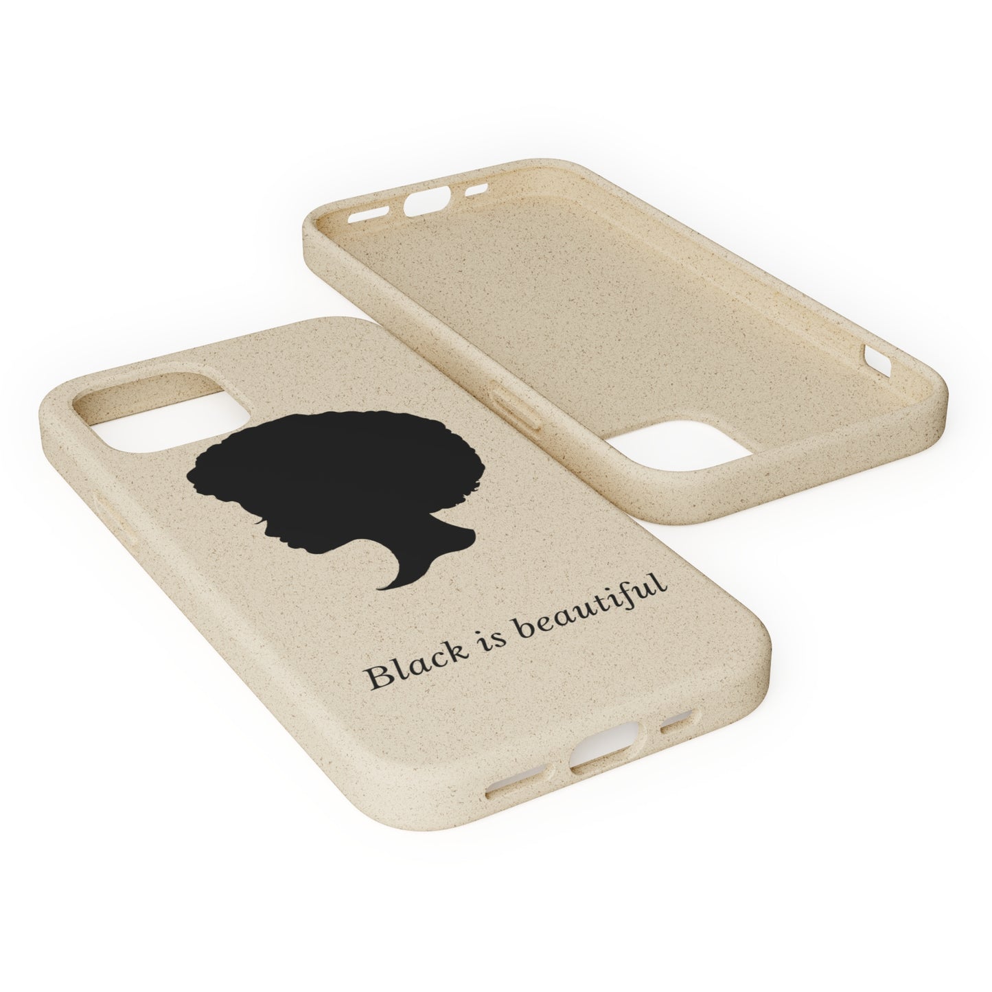 Eco-Friendly Biodegradable Phone Cases - 'Black is Beautiful' | Sustainable & Stylish