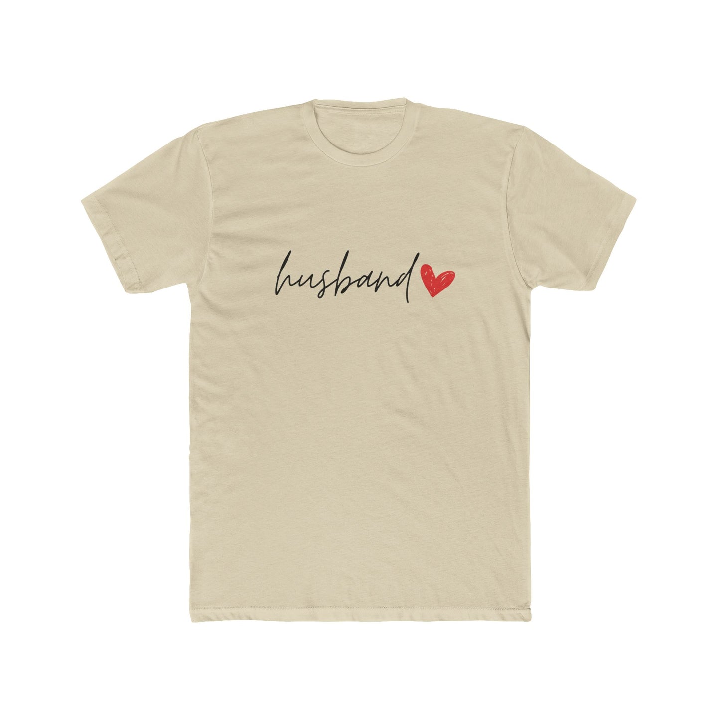 Husband – Classic Couple’s Cotton Crew Tee