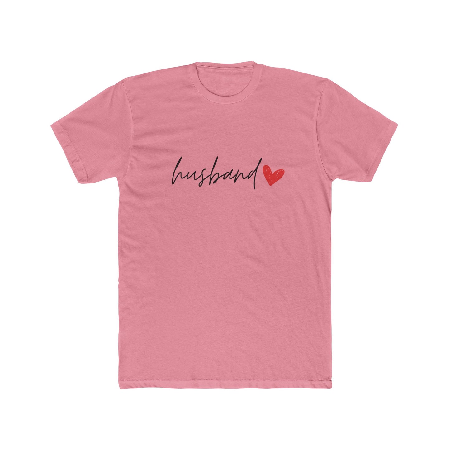 Husband – Classic Couple’s Cotton Crew Tee