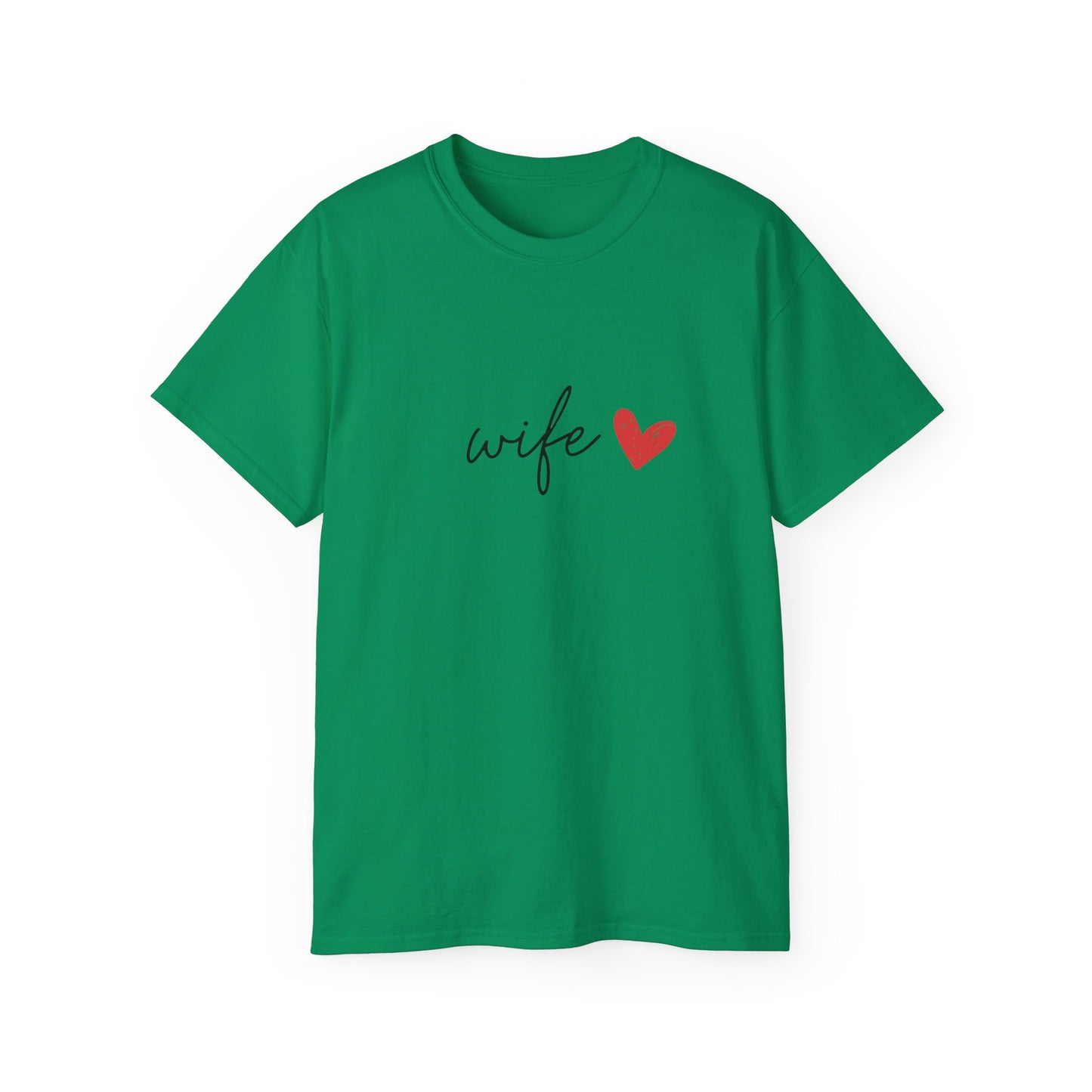 Wife – Classic Couple’s Cotton Crew Tee