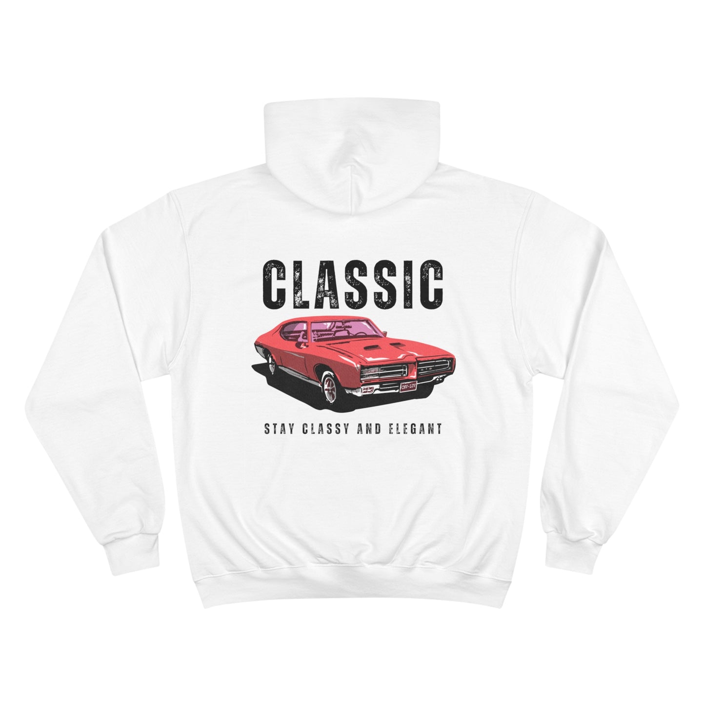 Champion Fleece Hoodie – Perfect for Classic Car Fans