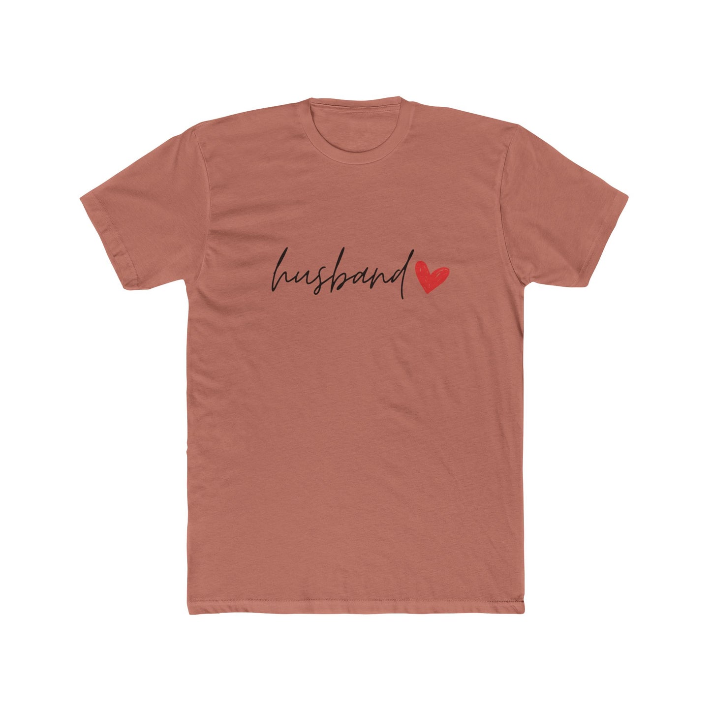 Husband – Classic Couple’s Cotton Crew Tee