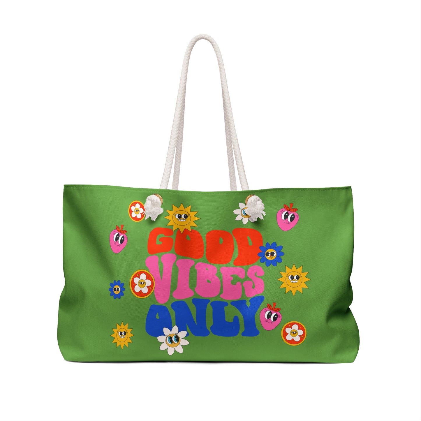 Good Vibes Only – Fun & Functional Weekend Tote