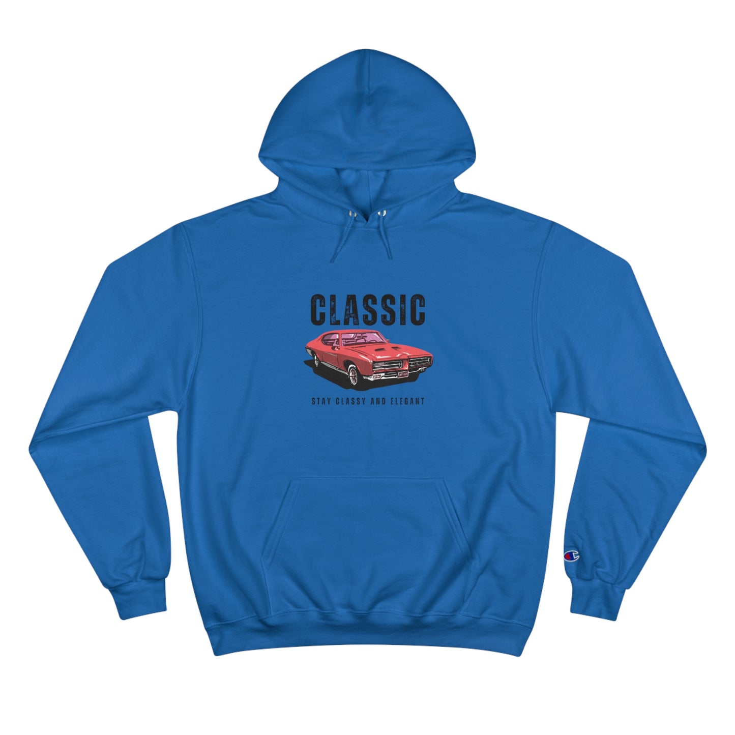 Champion Fleece Hoodie – Perfect for Classic Car Fans