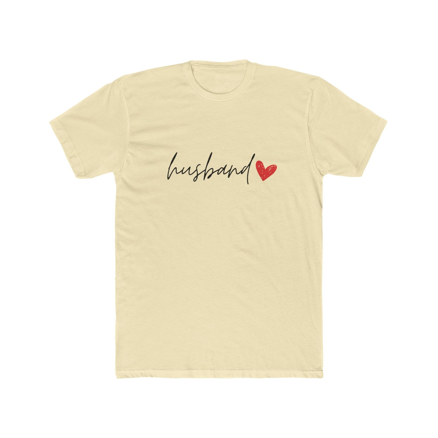 Husband – Classic Couple’s Cotton Crew Tee