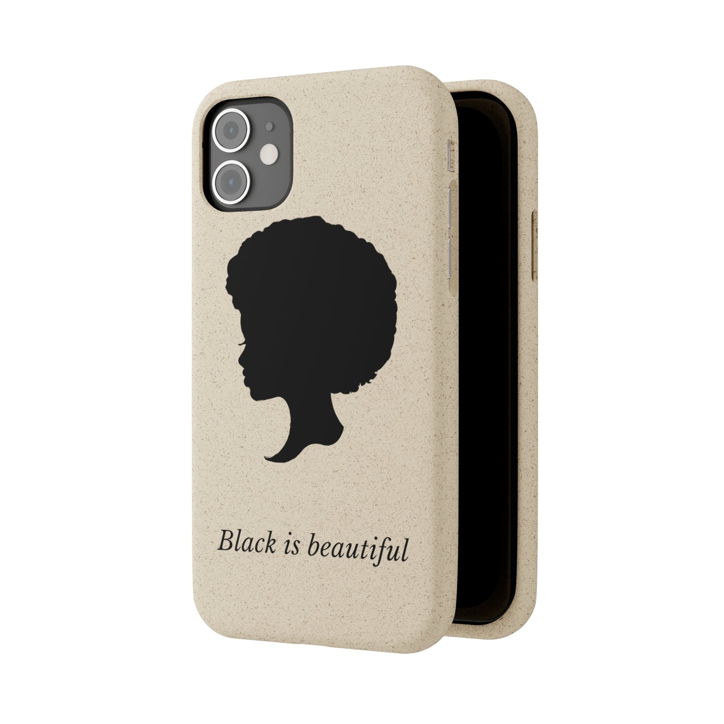 Eco-Friendly Biodegradable Phone Cases - 'Black is Beautiful' | Sustainable & Stylish