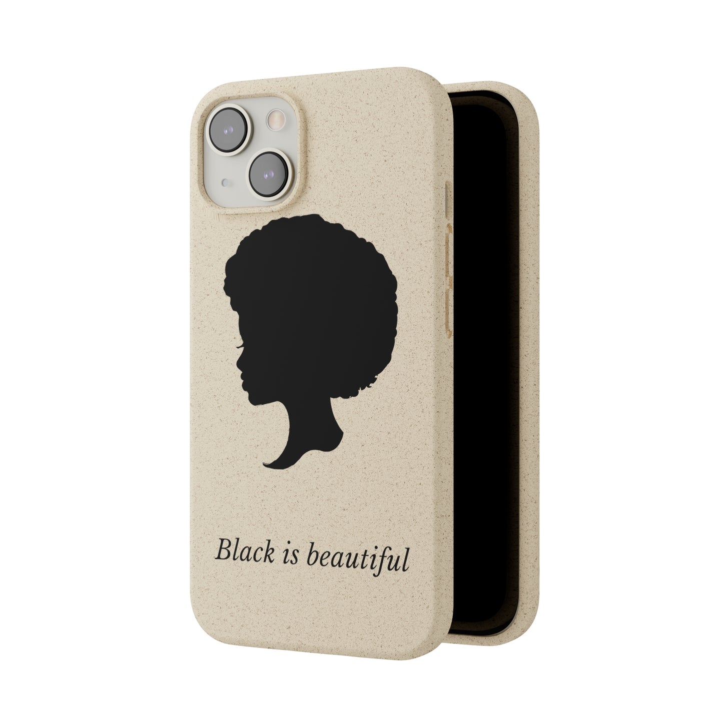 Eco-Friendly Biodegradable Phone Cases - 'Black is Beautiful' | Sustainable & Stylish