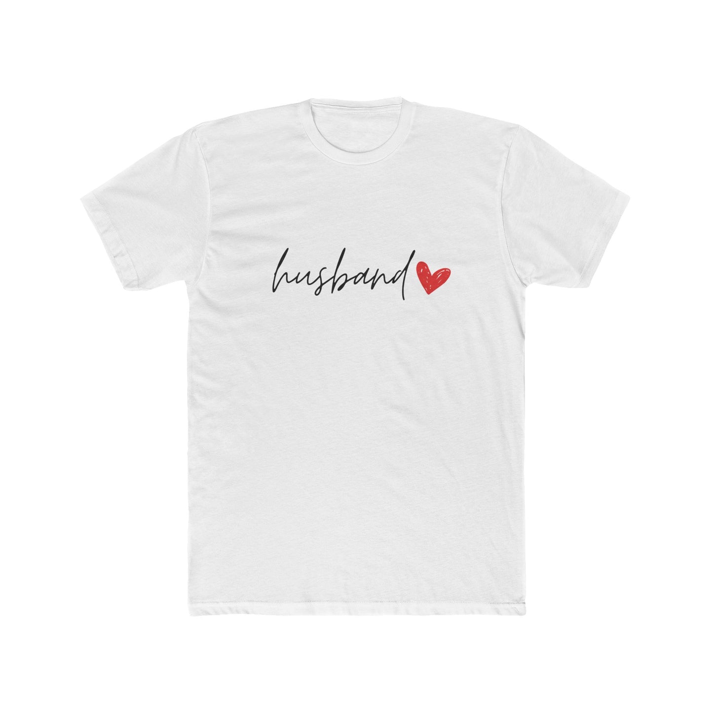 Husband – Classic Couple’s Cotton Crew Tee