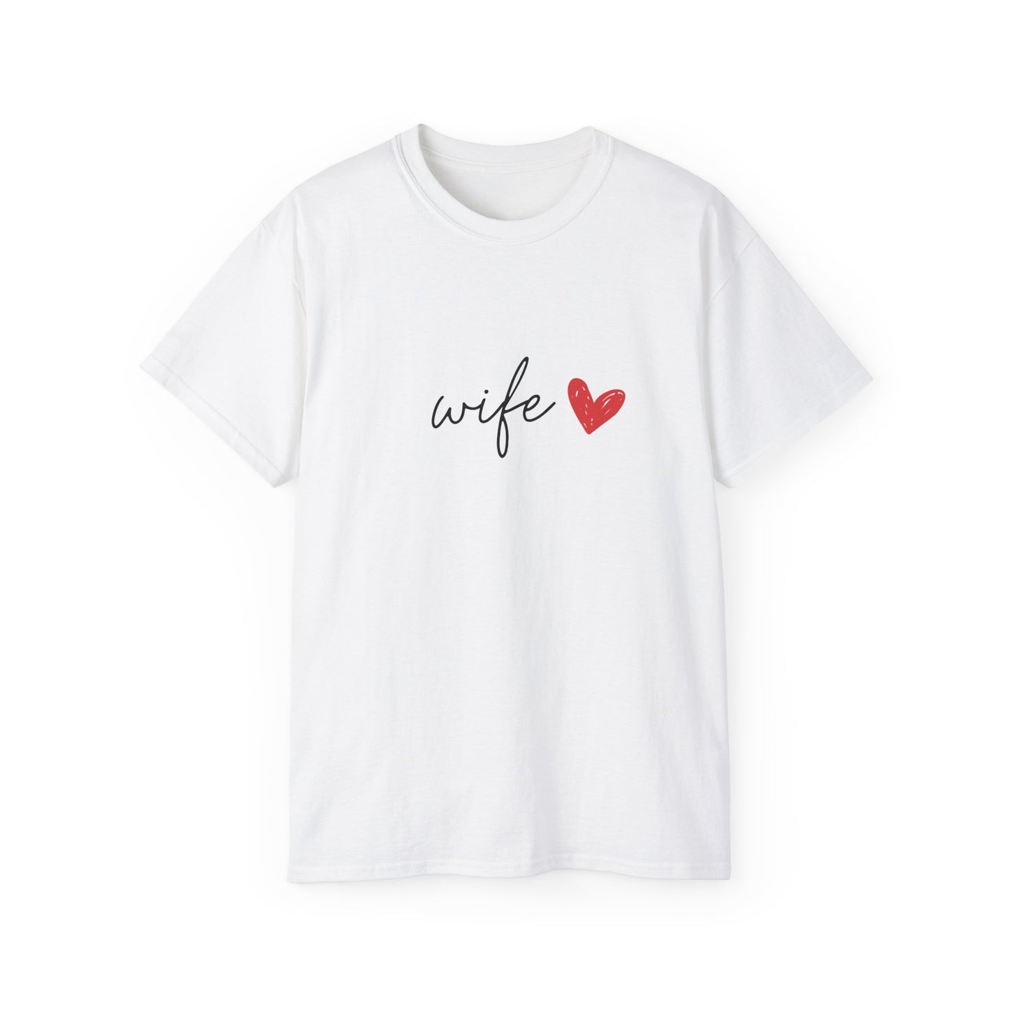 Wife – Classic Couple’s Cotton Crew Tee