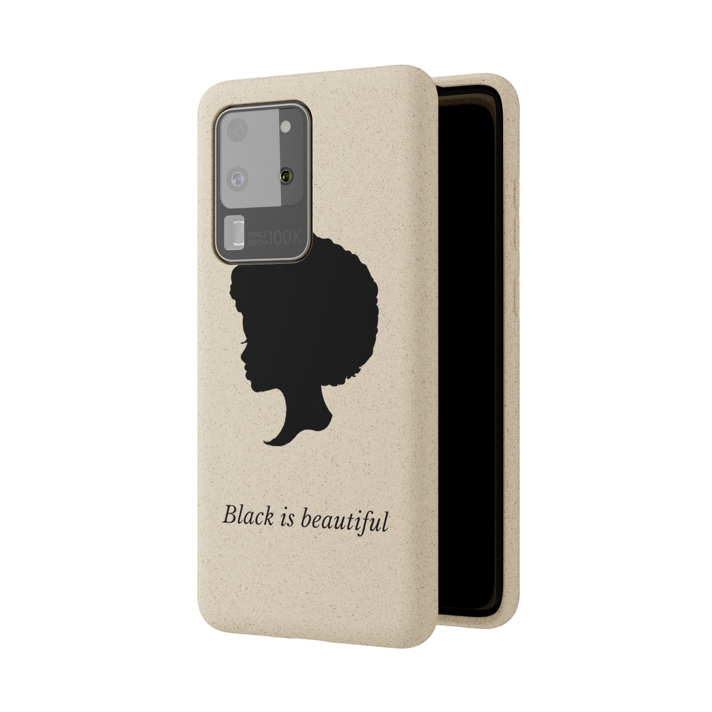 Eco-Friendly Biodegradable Phone Cases - 'Black is Beautiful' | Sustainable & Stylish