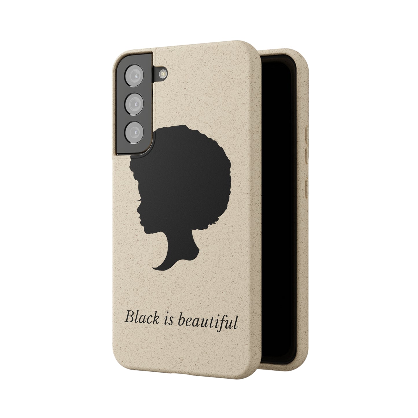 Eco-Friendly Biodegradable Phone Cases - 'Black is Beautiful' | Sustainable & Stylish